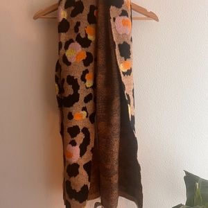 leopard print scarf